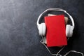 Audio book concept Royalty Free Stock Photo