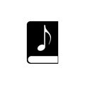 Audio Book, Ebook Flat Vector Icon Royalty Free Stock Photo
