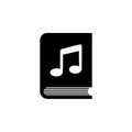 Audio Book Flat Vector Icon