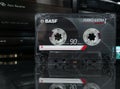 Audio cassette BASF Ferro Extra I (position normal) 90 minutes Royalty Free Stock Photo