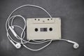 Audio Cassette tape- Retro-Styled Royalty Free Stock Photo