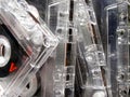 Audio cassettes Royalty Free Stock Photo