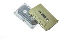 Audio cassettes - retro style Royalty Free Stock Photo