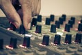 Audio controller Royalty Free Stock Photo