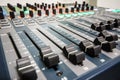 Audio controller Royalty Free Stock Photo