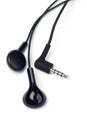 Audio Earphone Royalty Free Stock Photo