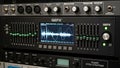 Audio equipment including a graphic equalizer with GEFX branding Royalty Free Stock Photo