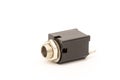 Audio jack adapter to rca connector Royalty Free Stock Photo