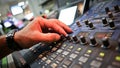 Audio mixer Royalty Free Stock Photo