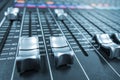 Audio Mixer Royalty Free Stock Photo