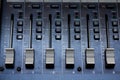Audio mixer Royalty Free Stock Photo