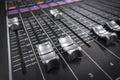 Audio Mixer Royalty Free Stock Photo