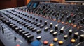 Audio Mixing Royalty Free Stock Photo