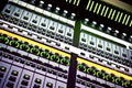 Audio mixing console Royalty Free Stock Photo