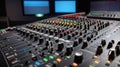 Audio Mixing Royalty Free Stock Photo