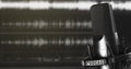 Audio recording and podcasting concept Royalty Free Stock Photo