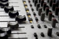 Audio sound mixer Royalty Free Stock Photo