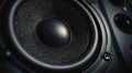 Audio Speaker Close-Up. Royalty Free Stock Photo