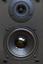 Audio speaker close-up