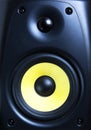 Audio speaker close up Royalty Free Stock Photo