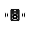 Simple Audio speaker icon design