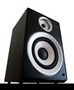 Audio speaker isolated Royalty Free Stock Photo