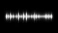 Audio spectrum waveform