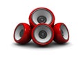 Audio system Royalty Free Stock Photo