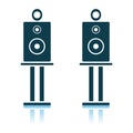 Audio System Speakers Icon Royalty Free Stock Photo