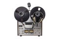 Audio Tape Recorder with Microphone Royalty Free Stock Photo