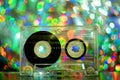 Audio tapes for tape recorder Royalty Free Stock Photo