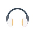 Audio vector flat color icon Royalty Free Stock Photo