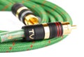 Audio video cable Royalty Free Stock Photo