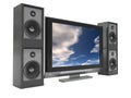 Audio video system Royalty Free Stock Photo