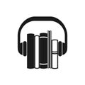 Audiobooks black icon