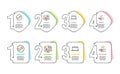 Audit, Creative design and Laptop icons set. Approved sign. Arrow graph, Designer, Computer. Verified symbol. Vector