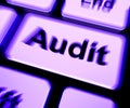 Audit Keyboard Shows Auditor Validation Or Inspection