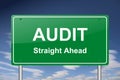 Audit sign Royalty Free Stock Photo