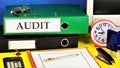 Audit - the text label for the folder office of the Registrar.