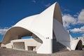 Auditorio architectural symbol of city Santa Cruz de Tenerife. Royalty Free Stock Photo