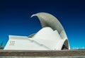 The Auditorio de Tenerife in Santa Cruz de Tenerife, Canary Islands, Spain. Editorial 09 05 19 Royalty Free Stock Photo