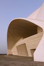 Auditorio de Tenerife - side view Royalty Free Stock Photo