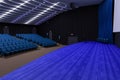 Auditorium cinema room scene Royalty Free Stock Photo