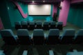 Auditorium in cinema