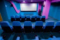 Auditorium in cinema