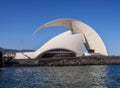 Auditorium in Santa Cruz de Tenerife Royalty Free Stock Photo