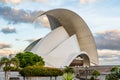 Auditorium at Santa-Cruz de Tenerife Royalty Free Stock Photo