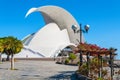 Auditorium in Santa Cruz de Tenerife. Canary Islands, Spain Royalty Free Stock Photo