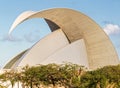 Auditorium in Santa Cruz, Tenerife, Spain Royalty Free Stock Photo