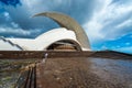 Auditorium of Tenerife in Santa Cruz de Tenerife, Canary Islands, Spain Royalty Free Stock Photo